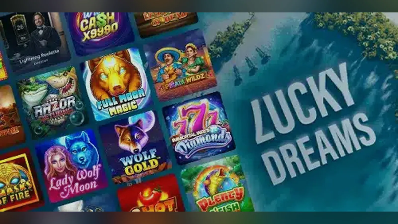 Logging into LuckyDreams from Australia