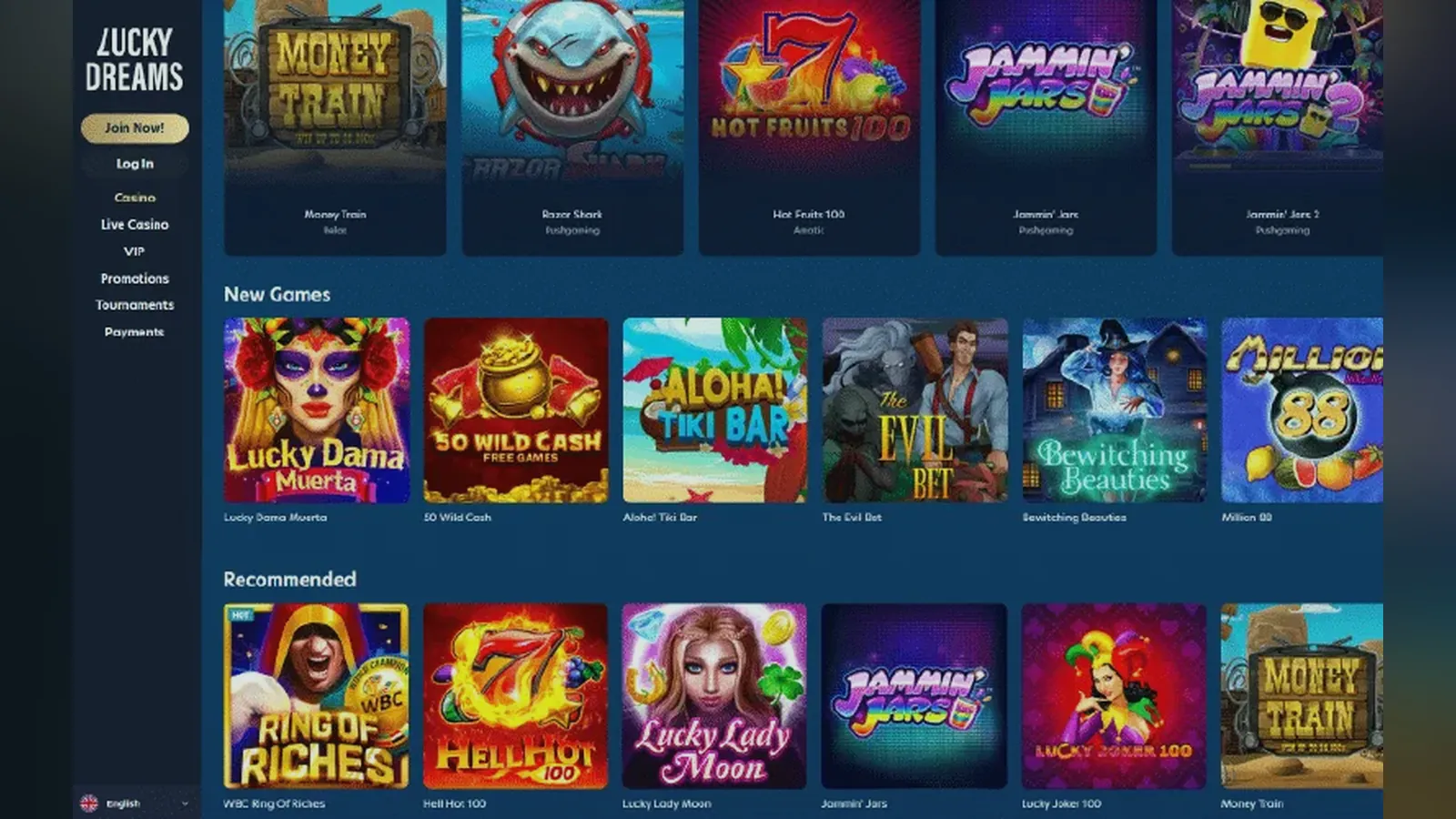LuckyDreams's pokie library: which 4,500 are worth playing